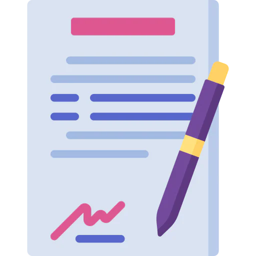 Contract icon