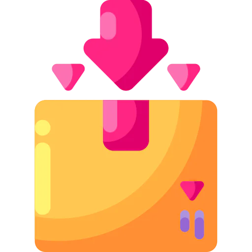 Delivery box icon