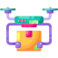 Drone delivery アイコン 64x64