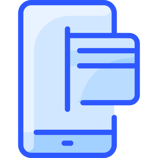 Mobile banking icon