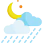 Night rain icon 64x64