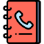 Phone book icon 64x64