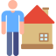 Stay home icon 64x64