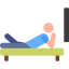 Watching tv Ikona 64x64