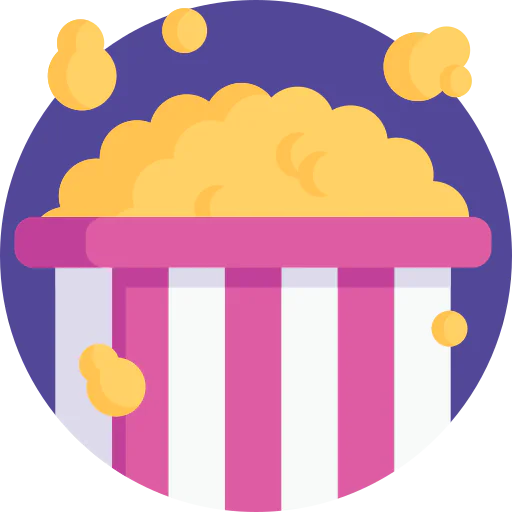 Pop corn icon