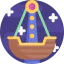 Pirate ship biểu tượng 64x64