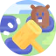 Whack a mole ícono 64x64