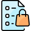 Shopping list icon 64x64