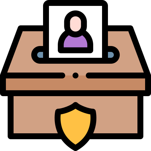 Voting box icon
