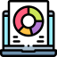Pie chart icon 64x64
