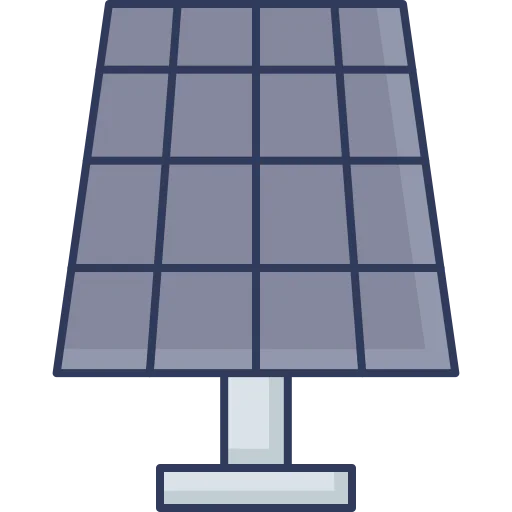 Solar panel icon