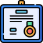 Certificate icon 64x64