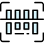 Bars code icon 64x64