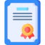 Certificate アイコン 64x64