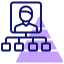 Hierarchy structure icon 64x64