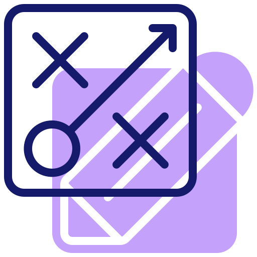 Strategy development icon