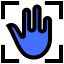 Hand recognition іконка 64x64