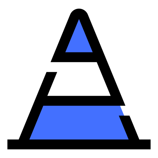 Traffic cone icon