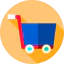 Shopping cart icon 64x64