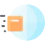 Worldwide shipping icon 64x64