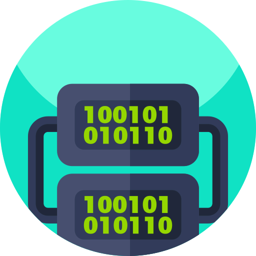 Binary code icon