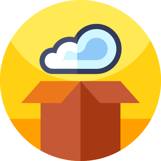 Cloud computing icon