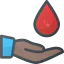 Blood donation icon 64x64