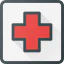 Hospital sign icon 64x64