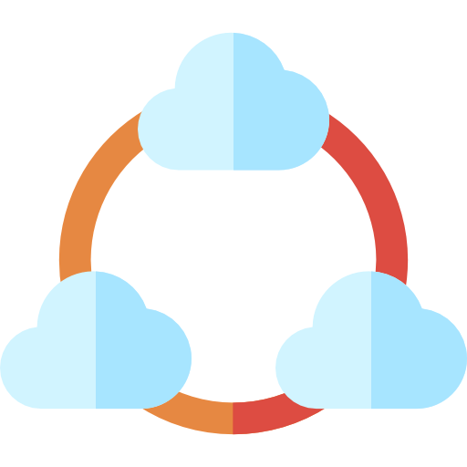 Cloud computing icon