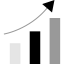Bar chart icon 64x64