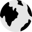 Earth globe icon 64x64