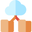 Cloud computing icon 64x64