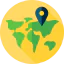 Maps and Flags 图标 64x64