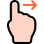 Swipe right biểu tượng 64x64