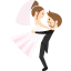 Wedding couple icon 64x64