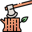 Wood axe icon 64x64