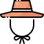 Farmer hat icon 64x64
