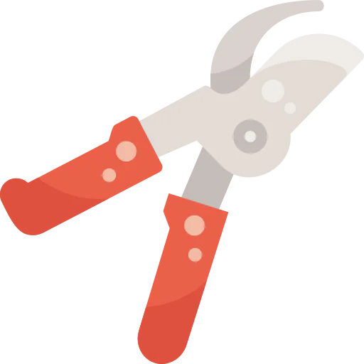 Pruning shears icon