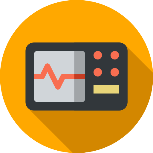 Electrocardiogram icon