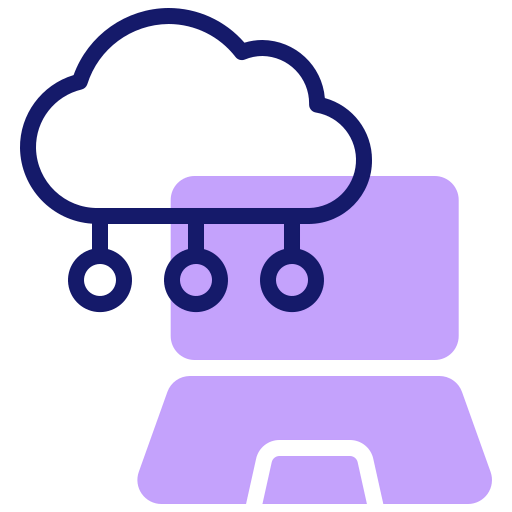 Cloud server icon