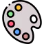 Painting palette icon 64x64
