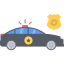 Police car icon 64x64
