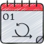 Daily calendar icon 64x64