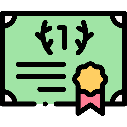 Certificate icon