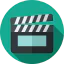 Clapperboard ícono 64x64