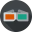 3d glasses icon 64x64