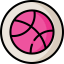 Dribbble іконка 64x64
