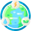 Renewable energy icon 64x64