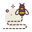 Bee icon 64x64