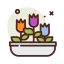 Flowers icon 64x64
